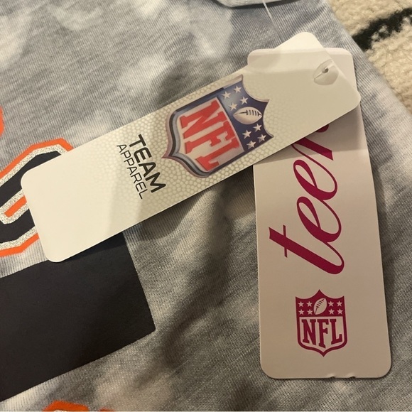 Chicago Bears Racerback Tank Acid Wash Design NWT - Picture 6 of 9